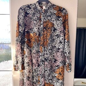 Floral Long Sleeve Dress